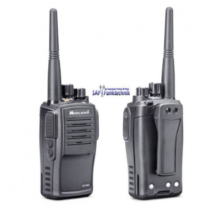 Preview: Midland G15 Pro PMR 4er Security-Kofferset inkl. MA 25-M Lautsprechermikrofonen