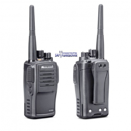 Preview: Midland G15 Pro PMR 4er Security-Kofferset inkl. MA 31-M Security Headsets