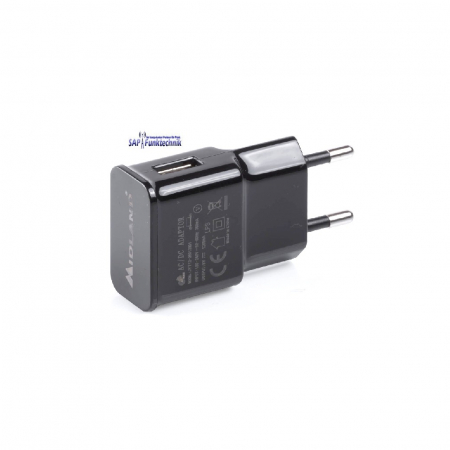 USB Netzteil 1A (5W), schwarz