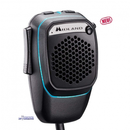 Preview: Midland Dual Mike 4 Pin V1, Bluetooth und CB Mikrofon