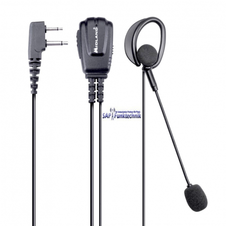 Preview: Midland G9 Pro Tarnfarben Set inkl. Headset MA 30-L, Funkgerät, Single