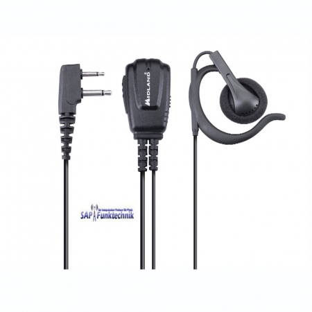 Preview: Midland G9 Pro Tarnfarben Set inkl. Headset MA 24-L Pro, Funkgerät, Single