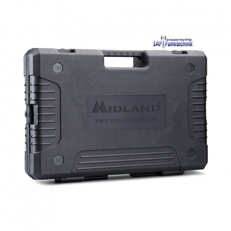 Preview: Midland G9 Pro 4er Kofferset PMR446 inkl. MA24-L Headsets