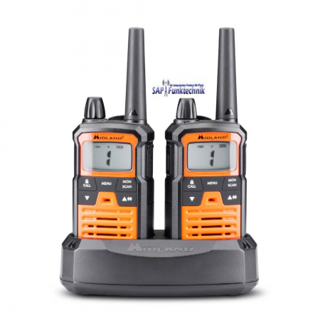 Preview: Midland XT70 Pro Kofferset, PMR+LPD, Orange
