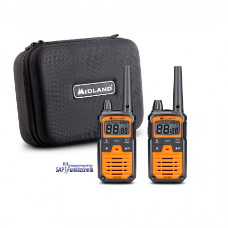 Preview: Midland XT70 Pro Kofferset, PMR+LPD, Orange