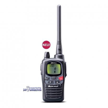 Preview: 2er-Kofferset MIDLAND G9 Pro PMR+LPD inkl. MA 30-L Pro Headset