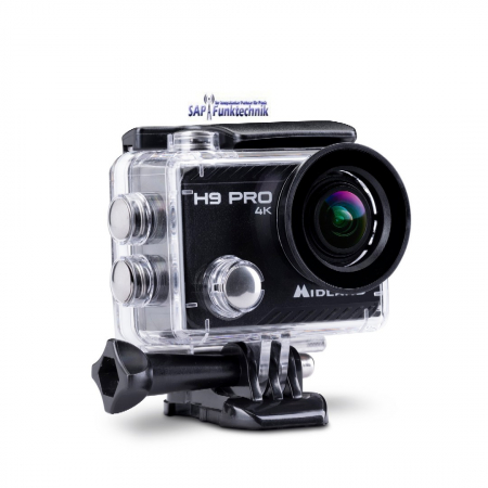 Preview: Midland H9 Pro WIFI Actioncam, Ultra HD 4K