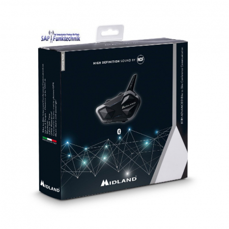 Preview: Midland BTR1 Advanced, Bluetooth Kommunikation, Einzelgerät