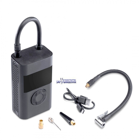 Preview: Midland Enerpump - tragbarer Druckluft Kompressor für Auto, Motorrad, Fahrrad