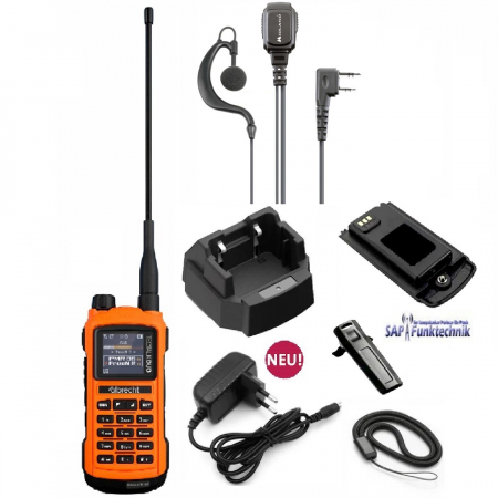 Albrecht Tectalk Duo Set, PMR446 + Freenet (1W) inkl. MA21-LK Pro Headset