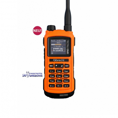 Preview: Albrecht Tectalk Duo Set, PMR446 + Freenet (1W) inkl. MA31-LK Pro Security Headset