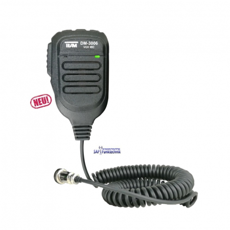 TEAM DM-3006 VOX Elektret Mikrofon mit Up/Down-Taste, für MX-10 VOX CB Funkgerät