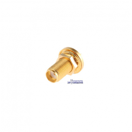 Telegärtner SMA-Einbaubuchse, Tafelmontage, Gold, 50 Ω