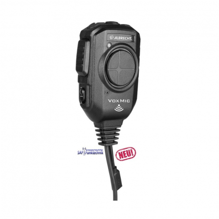 Preview: Albrecht VOX Mikrofon 6-polig mit ANC und 3000mAh Batterie