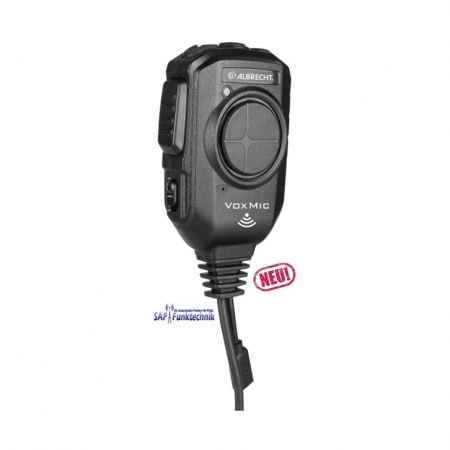 Preview: Albrecht VOX Mikrofon 4-polig Version 2 für Albrecht/Midland CB-Funkgeräte