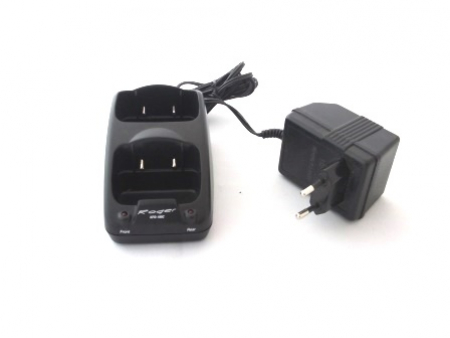 Doppel-Standladegerät für PMR 446 Funkgerät Tectalk-Freestyle inkl. 230V/50 Hz Netz-Addapter