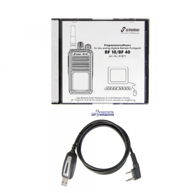 Stabo Programmier Software für Stabo BF-10 und BF-40 inkl. Kabel