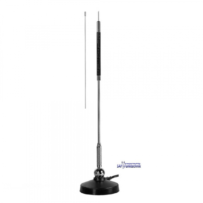 Albrecht Mag Star 27, 63cm 10W mit 3m Kabel und PL259 Stecker