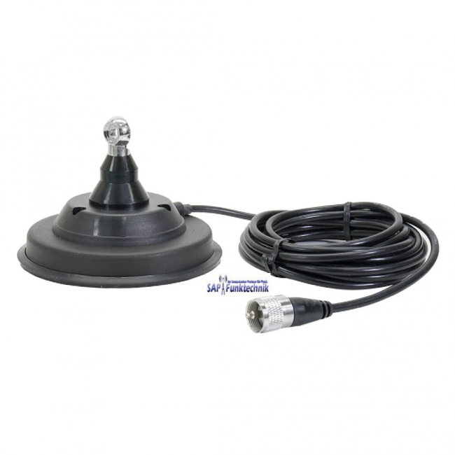 Albrecht S75 Magnetfußantenne, 76 cm Höhe