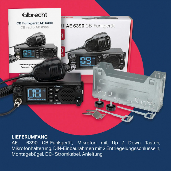 Albrecht AE 6390 CB Funkgerät