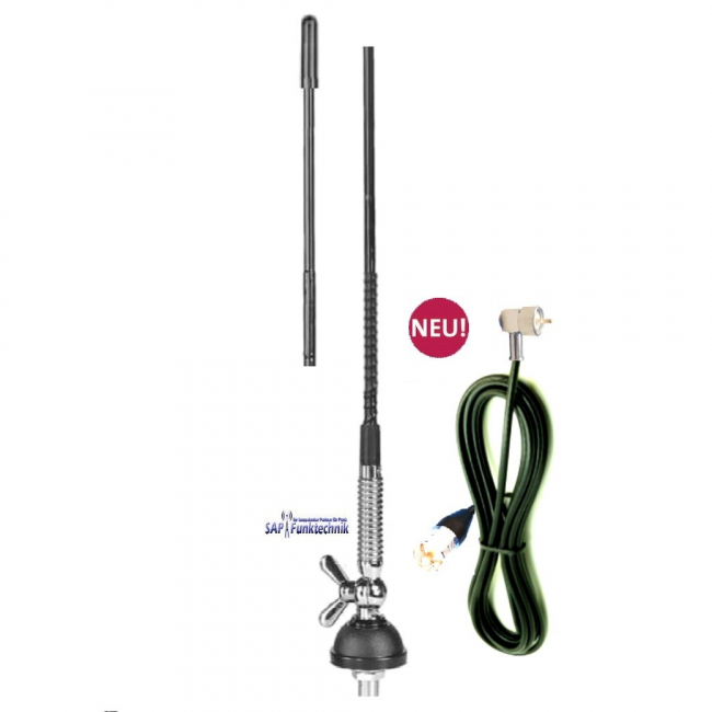 President Bill II + VOX, ASC, NRC Multinorm  SET inkl. T 27 NEW Mobilantenne