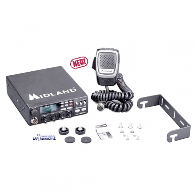 Midland Alan 48 Pro, CB Funk 12/24V