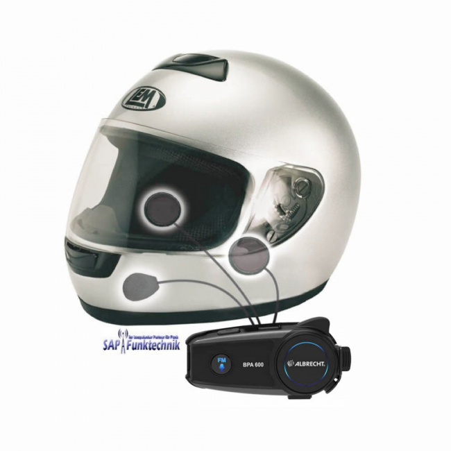 Albrecht BPA 600 Motorrad Kommunikation