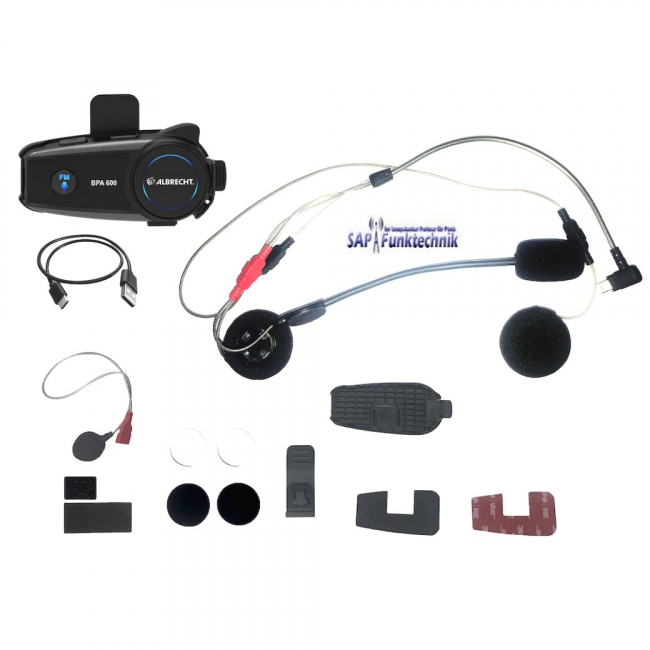 Albrecht BPA 600 Motorrad Kommunikation