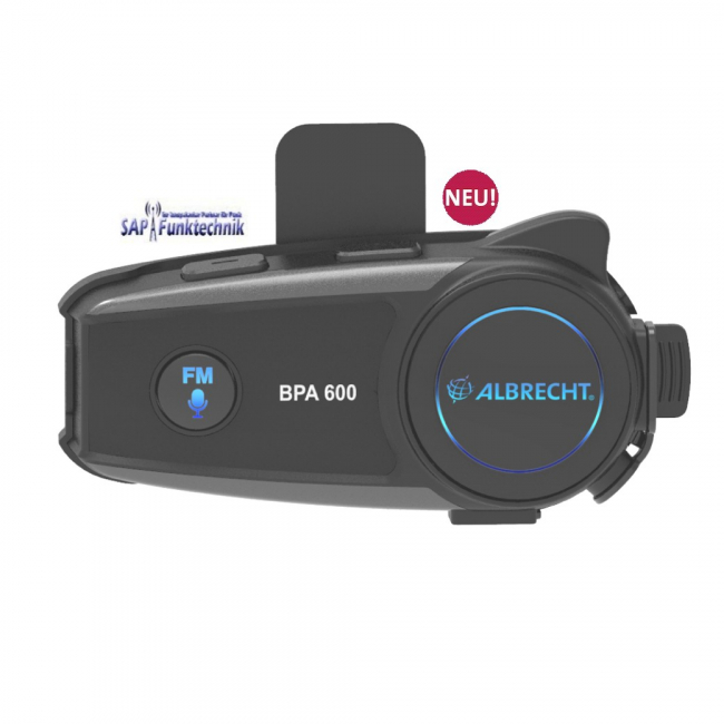 Albrecht BPA 600 Motorrad Kommunikation