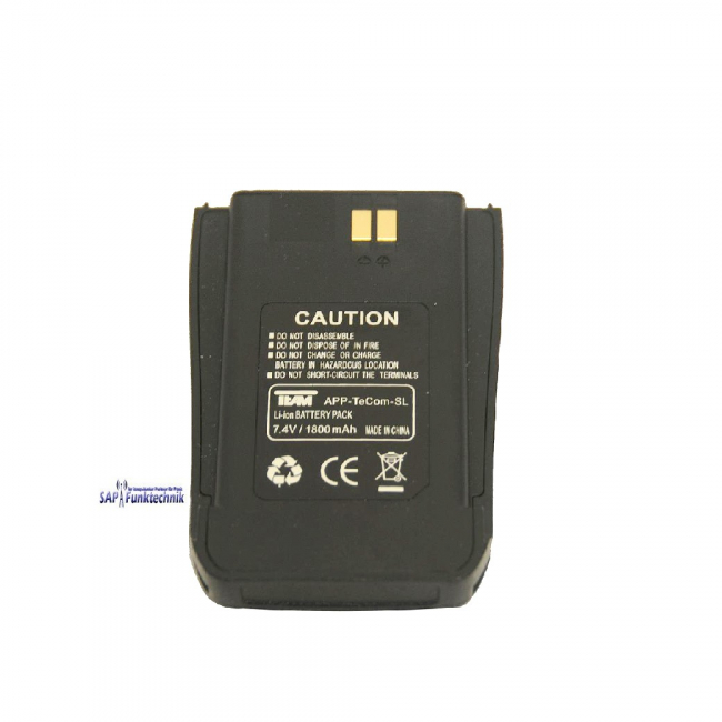 TEAM APP-TeCom-SL Li-Ion Akkupack 1800 mAh / 7,4 Volt