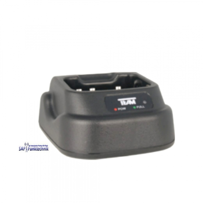 TEAM TeCom-IP3, FreeNet mit 1 Watt Handfunkgerät inkl. Tischlader, Akku, IP67