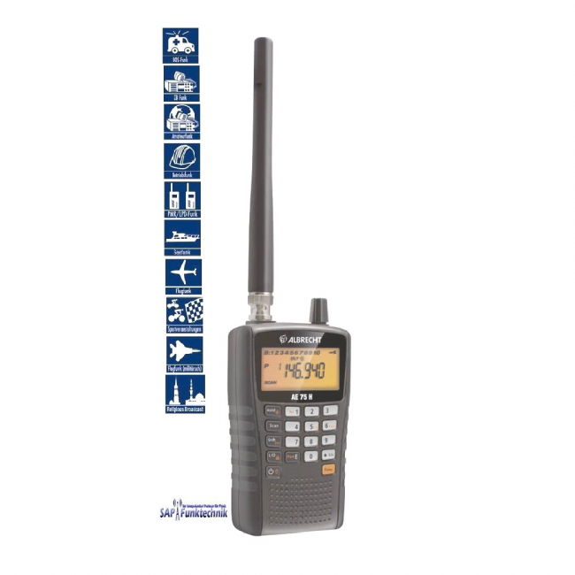 Albrecht AE 75H Funkscanner