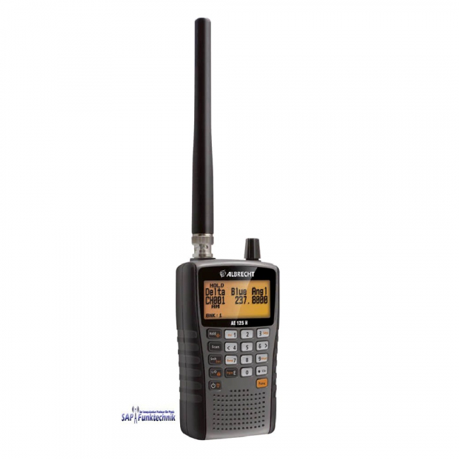 Albrecht AE 125H, Funkscanner