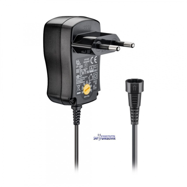 Universal-Netzteil (3 V - 12 V max. 7,2 W / 0,6 A)