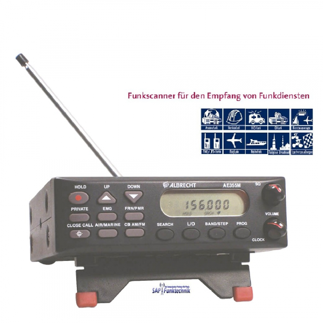 Albrecht AE 355 M Mobilfunkscanner
