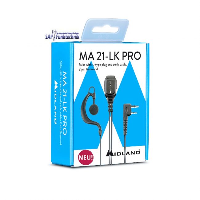 Midland MA 21-LK Pro Headset, Kenwood