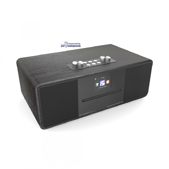 Albrecht DR 690 CD, DAB+/UKW/Internet/CD, Schwarz