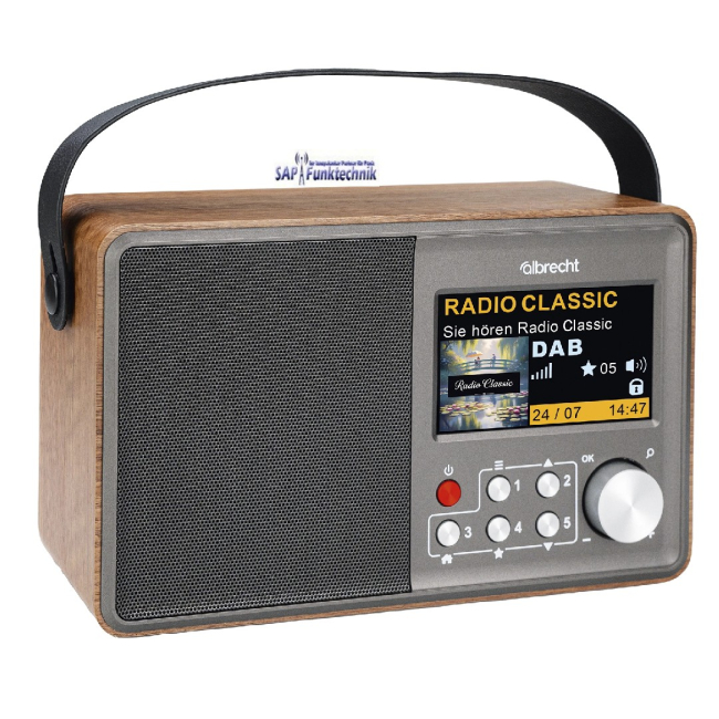 Albrecht DR 862 - das bedienerfreundliche Digitalradio