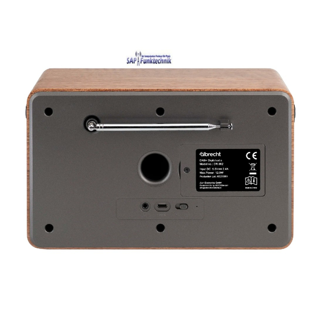 Albrecht DR 862 - das bedienerfreundliche Digitalradio
