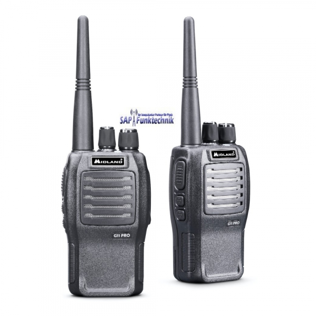 Midland G11 Pro, PMR 446 Funkgerät