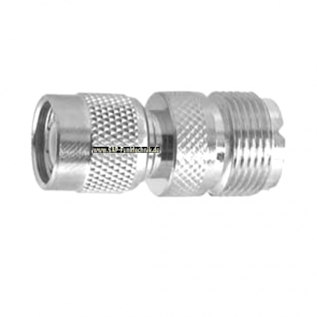 Adapter, TNC-Stecker auf UHF-Kupplung
