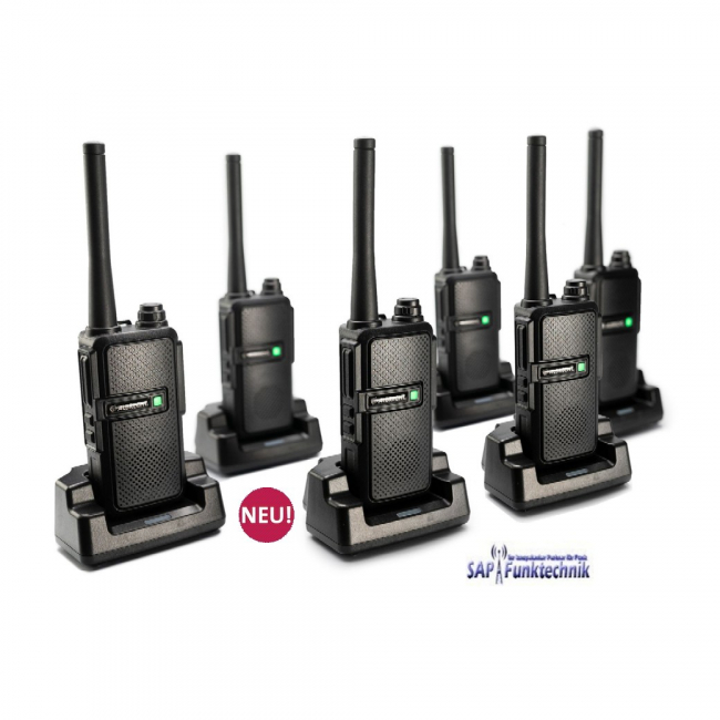 Albrecht 6er Kofferset Tectalk Worker 3, PMR446