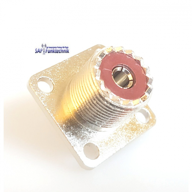 NC 554, SO-239 UHF / PL Flanschbuchse