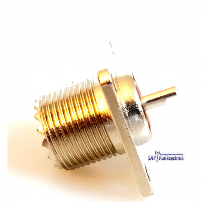 NC 554, SO-239 UHF / PL Flanschbuchse