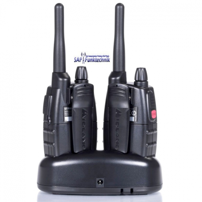 Midland G7 Pro Paar, PMR+LPD, 16 Kanäle
