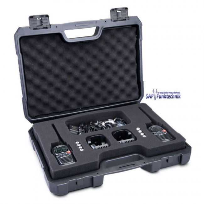 Midland G7 Pro 2er Kofferset, PMR446 inkl MA24-L Headsets