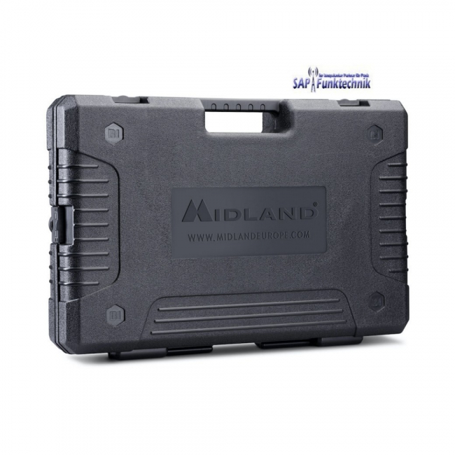 Midland G7 Pro 4er Kofferset, PMR446 inkl. MA24-L Headsets