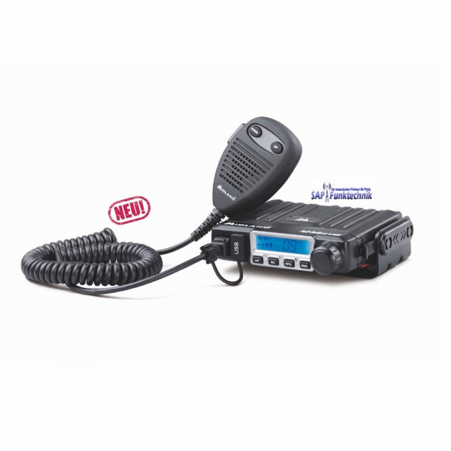 Midland M-Mini USB, CB-Funkgerät Multistandard