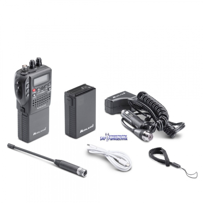 Midland Alan 42 DS Power Bundle inkl. Lithium-Ionen Akku