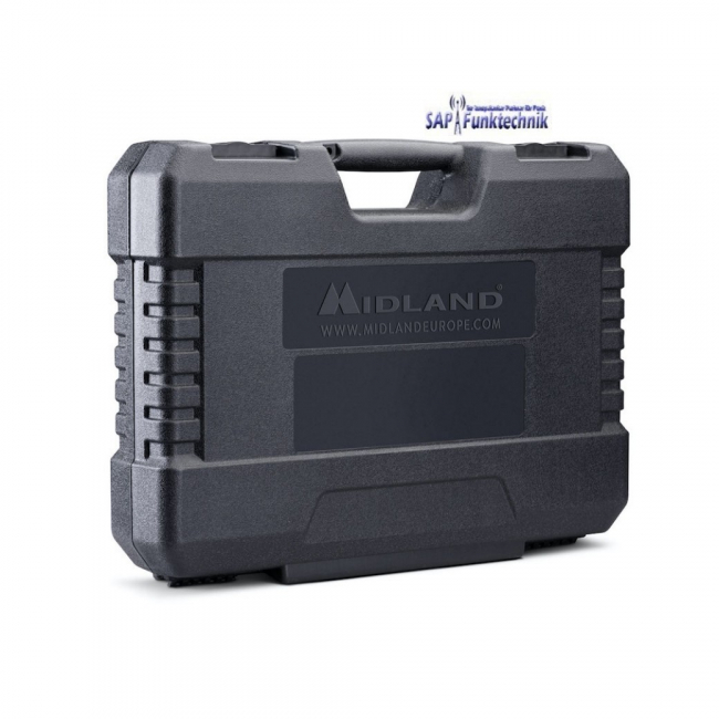 Midland G9 Pro 2er Kofferset PMR446 inkl. MA24-L Headsets